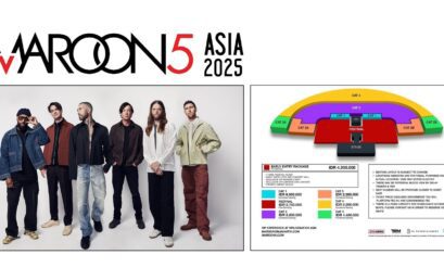 Setlist Konser Maroon 5 di Jakarta 1 Februari 2025 Mendatang